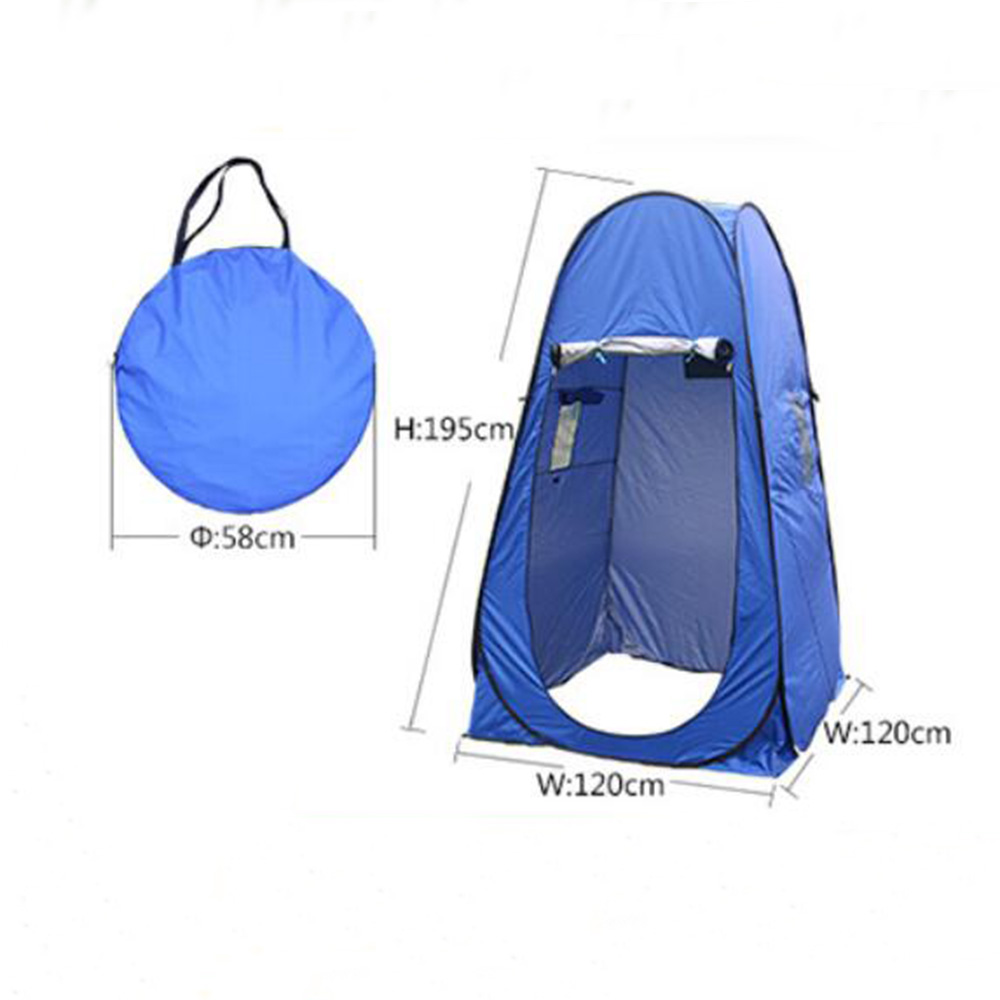 Cheap Goat Tents Outdoor Camping Automatic Tent  Camping Tents 2 Person Outdoor Toilet Shower Dressing Tent Beach Travel Kits Accessories   